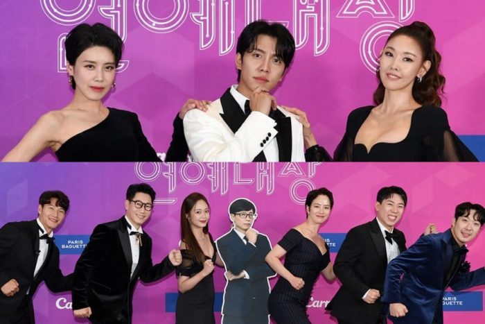 Звёзды на красной ковровой дорожке SBS Entertainment Awards 2021
