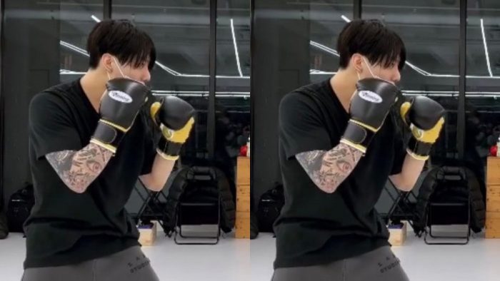 Чонгук из BTS "взорвал" соцмедиа своей тренировкой по боксу