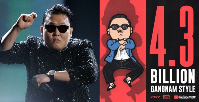 Клип Psy "Gangnam Style" набрал 4,3 миллиарда просмотров на YouTube