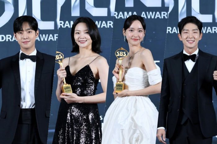 Звёзды на красной дорожке SBS Drama Awards 2021