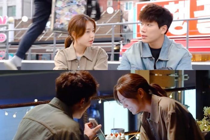 Закулисный взгляд на свидание персонажей Ан Ын Джин и Ким Кён Нама в дораме "Только один человек"