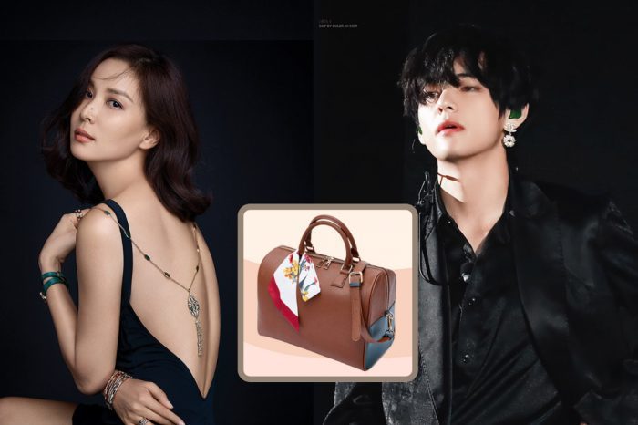 Актриса и модель Ко Со Ён хвастается своей сумкой Mute Boston Bag, разработанной Ви из BTS