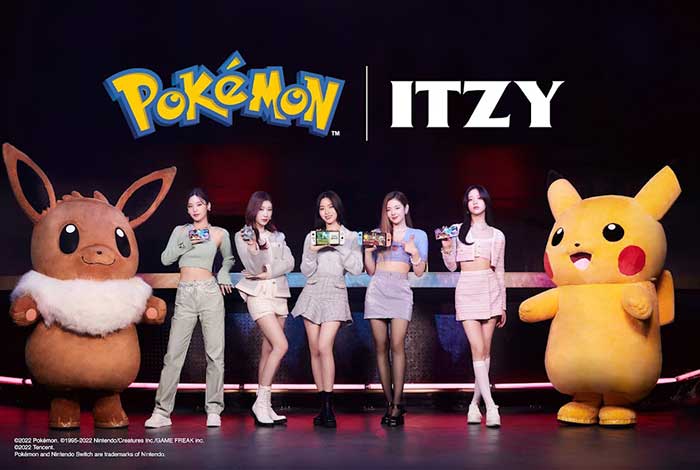 ITZY объединяются с Nintendo в новом рекламном ролике Pokémon Legends: Arceus