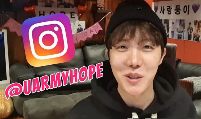 Как Джей-Хоуп из BTS выбрал ник в Instagram