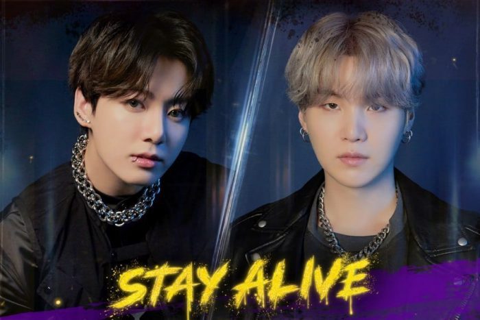 "Stay Alive" Чонгука и Шуги из BTS дебютировал в Billboard Hot 100