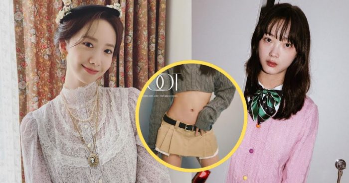 6 корейских знаменитостей, которые показали нереальные пропорции в мини-юбке от Miu Miu с заниженной талией