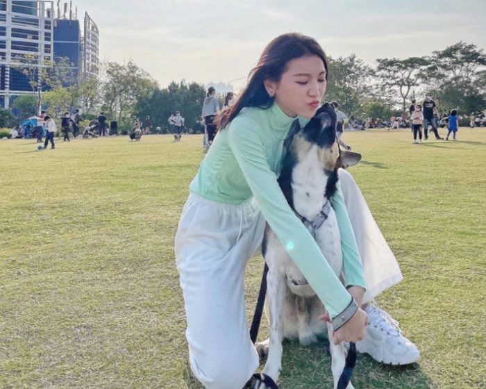 Гонконгская актриса получила серьёзную травму правой руки при попытке защитить своего питомца от большой собаки