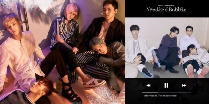 Фанаты заметили, что NU'EST воссоздали предыдущие фотосессии для последнего альбома «Needle & Bubble»