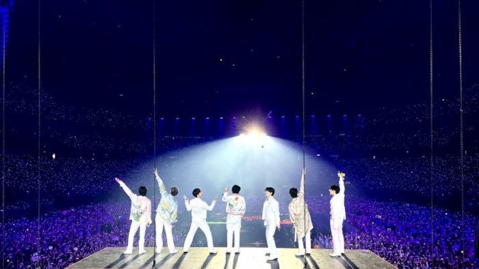 BTS установили зону ханбок на концерте в Лас-Вегасе в ответ на культурную апроприацию Китая