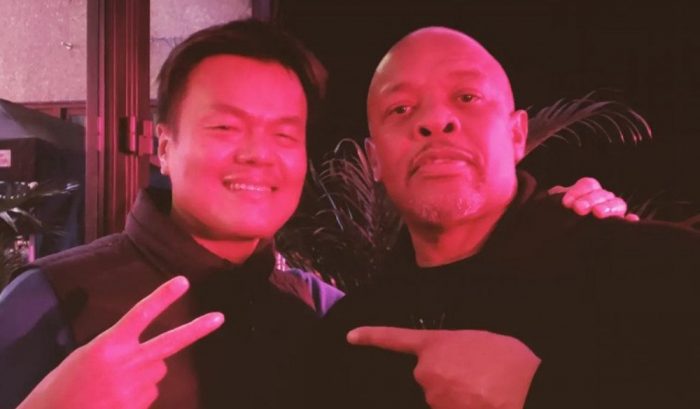 Пак Джин Ён встретился с Dr. Dre во время своего визита в Нью-Йорк