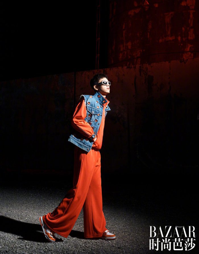 Ли Сянь в фотосессии Harper’s Bazaar