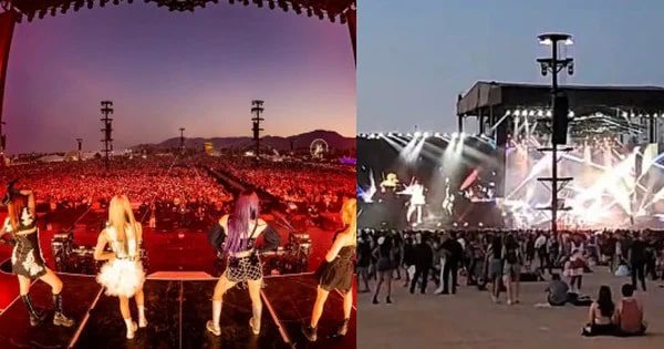 Неоднозначное выступление aespa на Coachella - совершенно разные видео от СМИ и от зрителей