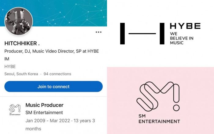 Бывший музыкальный продюсер SM Entertainment HITCHHIKER теперь работает в HYBE