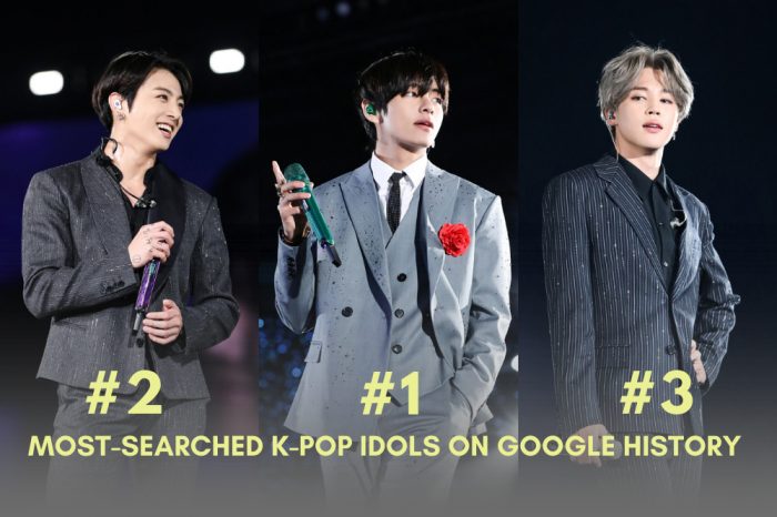 Ви из BTS стал самым популярным кумиром K-pop во всем мире за всю историю Google