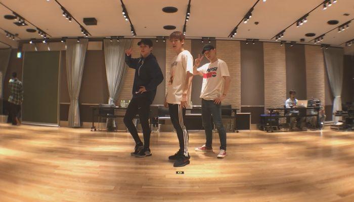 EXO-CBX показывают свою весёлую сторону в танцевальной практике на «Ka-CHING!»