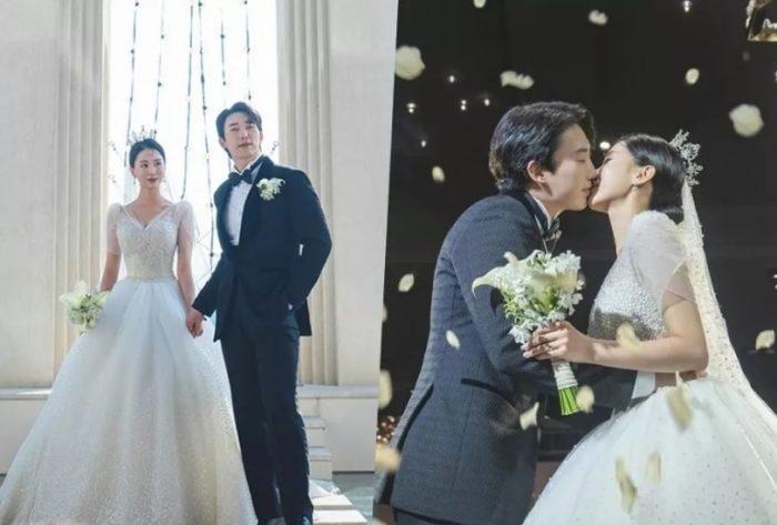 Хун из U-KISS и бывшая участница Girl's Day Джисон поделились красивыми фотографиями со свадебной церемонии