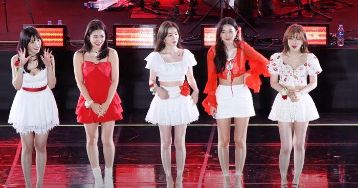 Red Velvet получили похвалу за потрясающее выступление и сценические манеры на фестивале Корейского университета