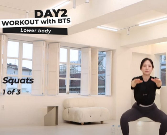 HYBE выпустило видео второго дня «Тренировок с BTS»