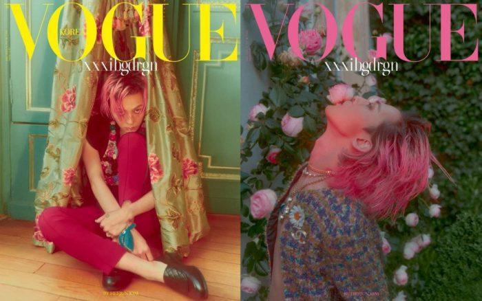 G-Dragon на обложке Vogue Korea