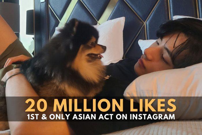 Ким Тэхён из BTS стал первым азиатом в истории, который преодолел отметку в 20 миллионов лайков в Instagram*