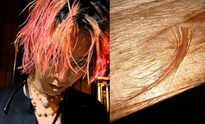 Фотография G-Dragon с прядью волос вызвала подозрения нетизенов
