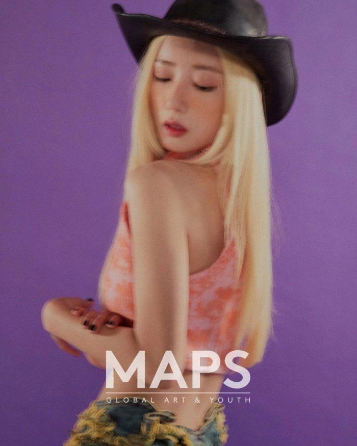 Боми из Apink показывает харизматичную сторону себя для журнала мод 'MAPS'
