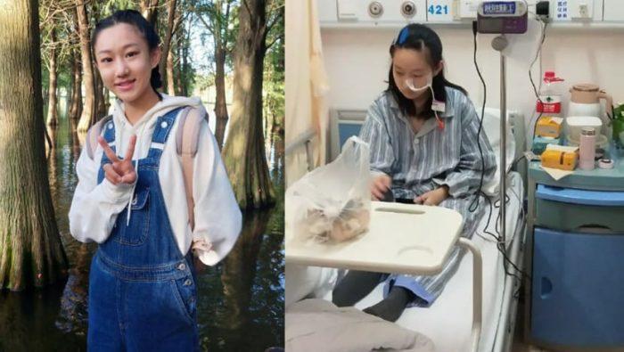 15-летняя китайская актриса пыталась покончить с собой из-за травли в школе