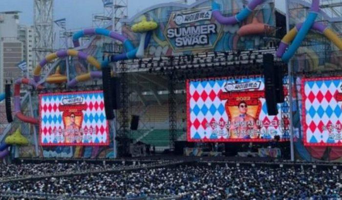 Рабочий погиб при разборке сцены после концерта PSY «Summer Swag»