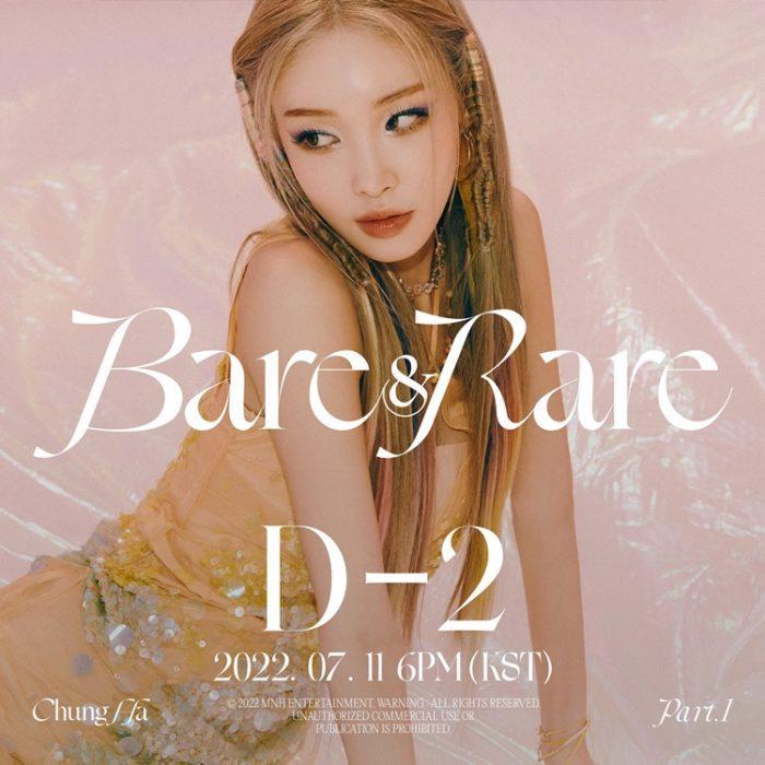 [Камбэк] Чонха альбом «Bare & Rare»: музыкальный клип "Sparkling"