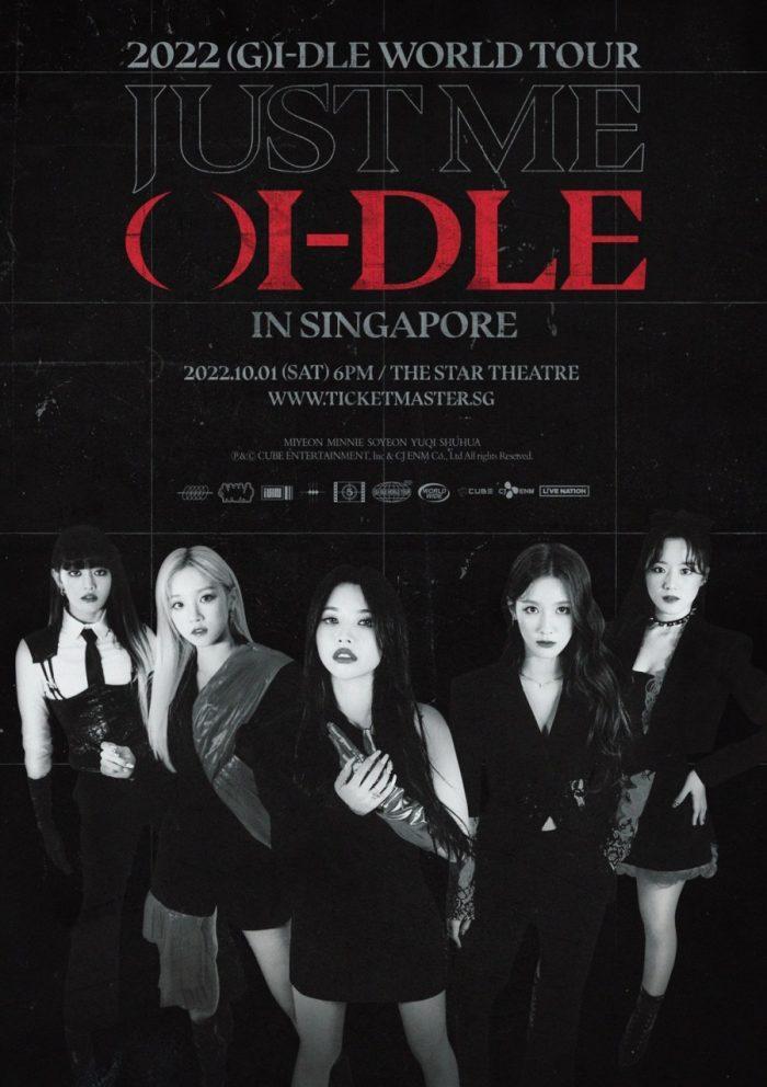 (G)I-DLE проведут свой первый концертный тур в Сингапуре