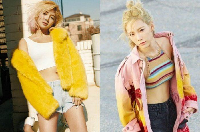 Тэён из Girls' Generation шокирована брюками Хёён
