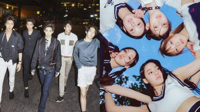 6 K-Pop групп, чьи дебютные песни заняли первое место в чартах реального времени