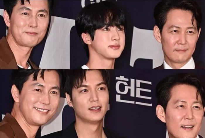 Ли Мин Хо, Джин из BTS и многие другие знаменитости на VIP-показе фильма «Охота»