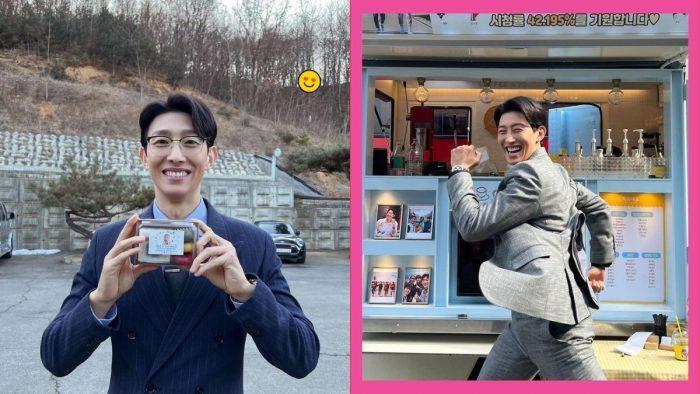 Тёща Кан Ки Ёна отправила ему на съемки грузовичок с кофе, чтобы все знали, что он женат