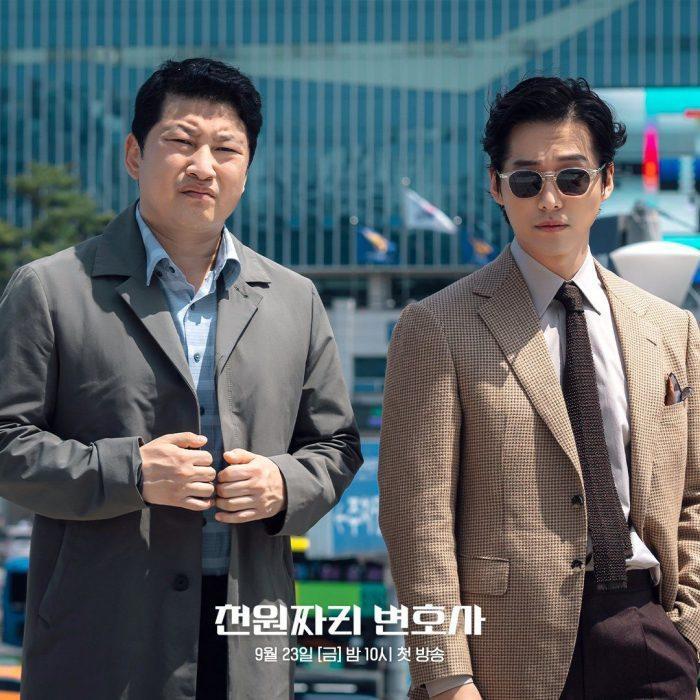 Нам Гун Мин и Пак Джин У – неудержимые напарники в новой дораме «Адвокат за тысячу вон»