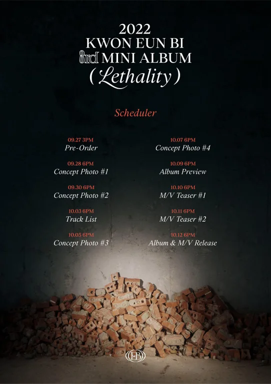 [Камбэк] Квон Ынби мини-альбом «Lethality»: фото тизеры