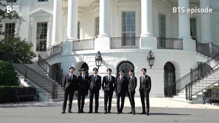 BTS выпустили закулисное видео своего исторического визита в Белый дом 