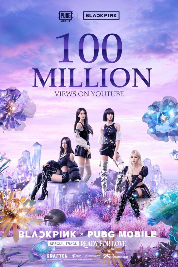 Клип BLACKPINK х PUBG Mobile «Ready For Love» достиг 100 миллионов просмотров 