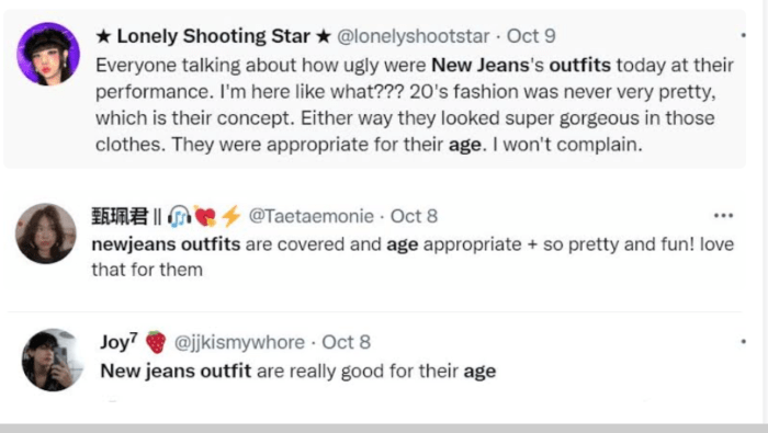 Мнения нетизенов о нарядах NewJeans на 2022 The Fact Music Awards разделились