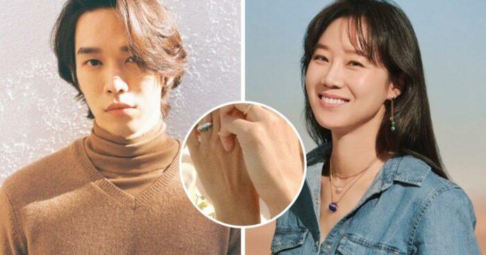 Гон Хё Джин показала обручальное кольцо + в сеть попало видео со свадьбы актрисы