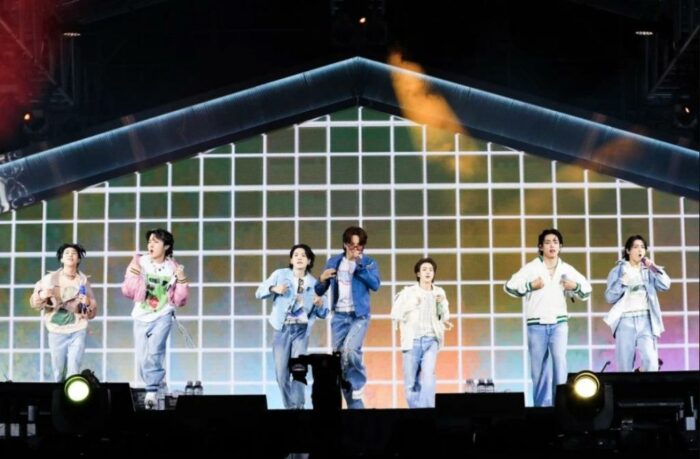 Концерт BTS в Пусане набрал 50 млн просмотров по всему миру