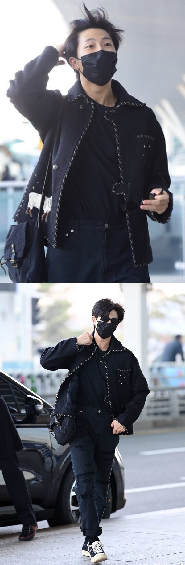 RM из BTS благополучно прибыл в Нью-Йорк 