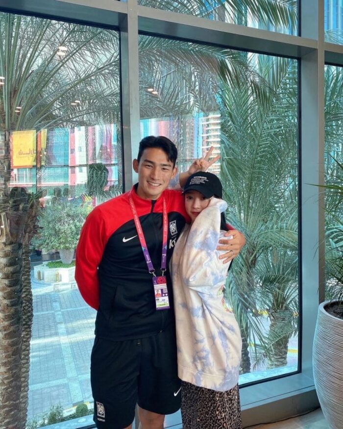 Бывшая участница T-ara Соён приехала к своему мужу-футболисту в Катар, чтобы поддержать его на Чемпионате мира
