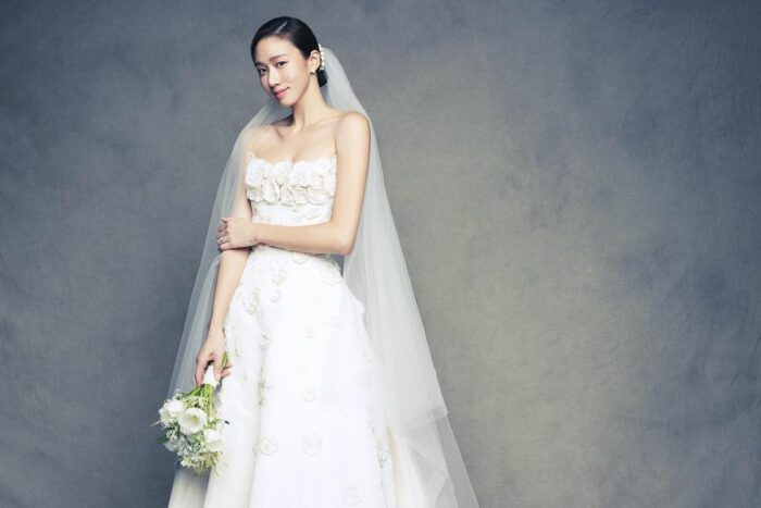 Го Сон Хи поделилась свадебными фото