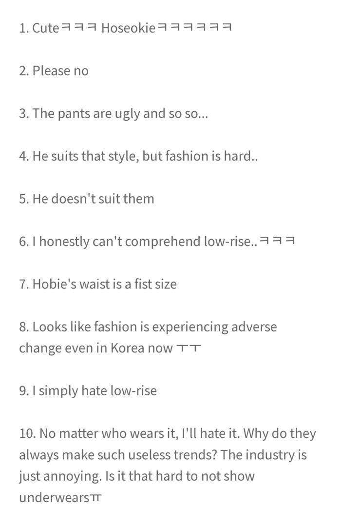 Мнения нетизенов об аэропортной моде Джей-Хоупа из BTS разделились