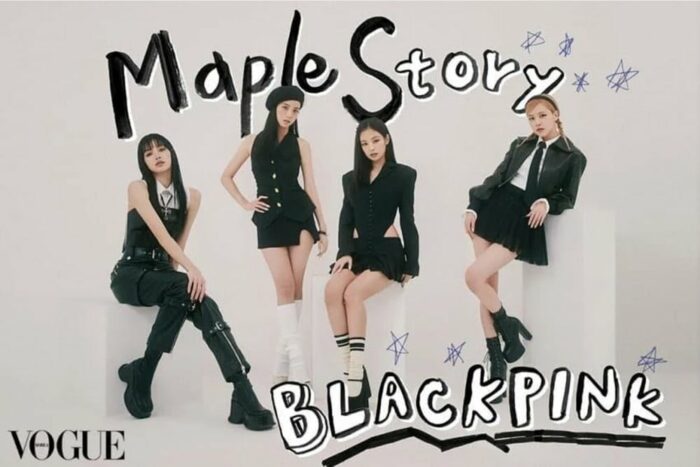 BLACKPINK рассказали о коллаборации с MapleStory в новом интервью для Vogue Korea 