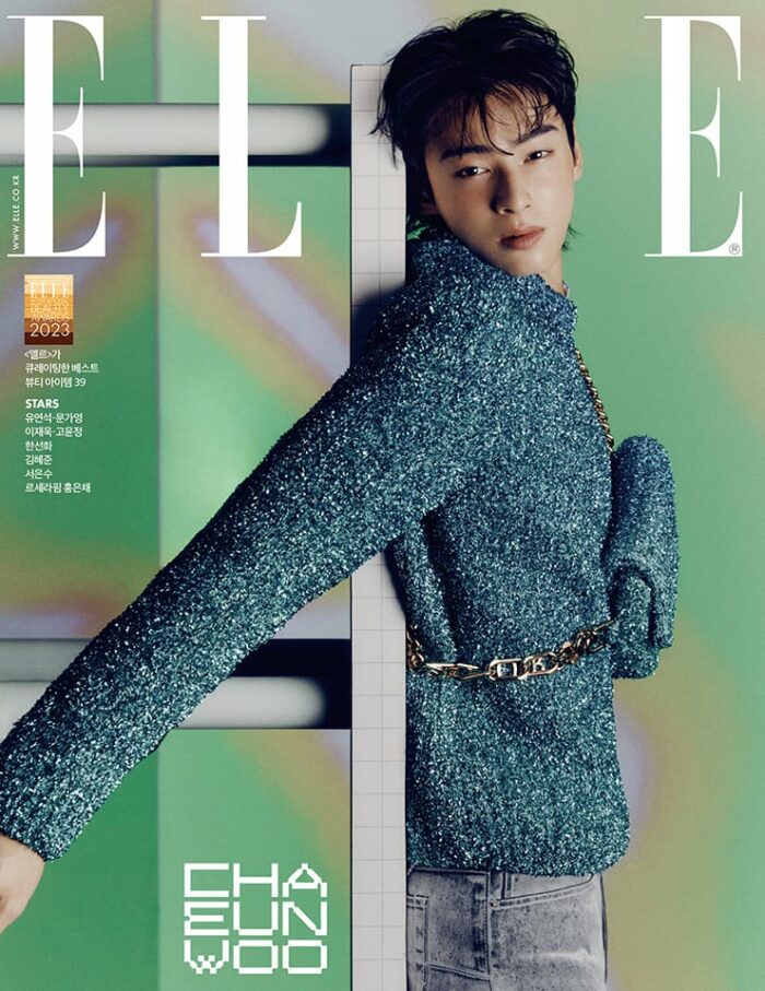 Ча Ын У появится на обложке январского номера Elle