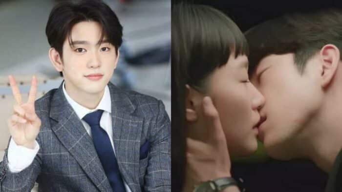 Джинён из GOT7 сравнил сцену с поцелуем с экшен-сценой