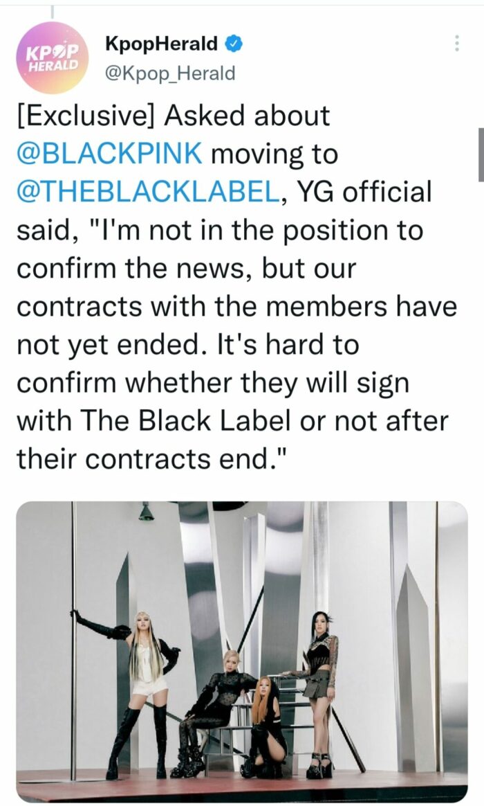 Новая группа YG - замена BLACKPINK?