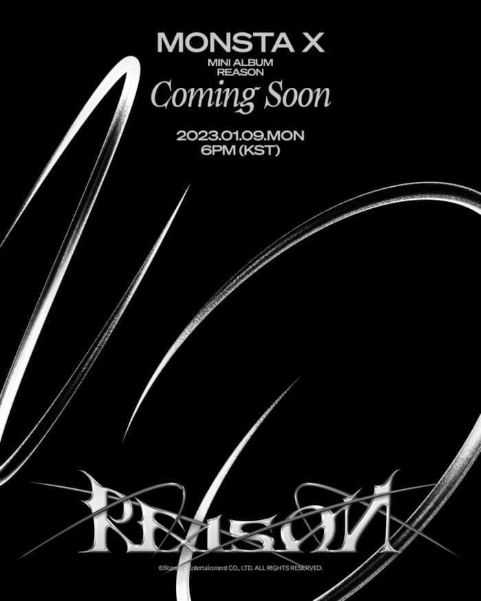 MONSTA X объявили о январском камбеке + опубликовали первый тизер к "REASON"